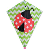 25 in. Diamond Kite - Lively Ladybug