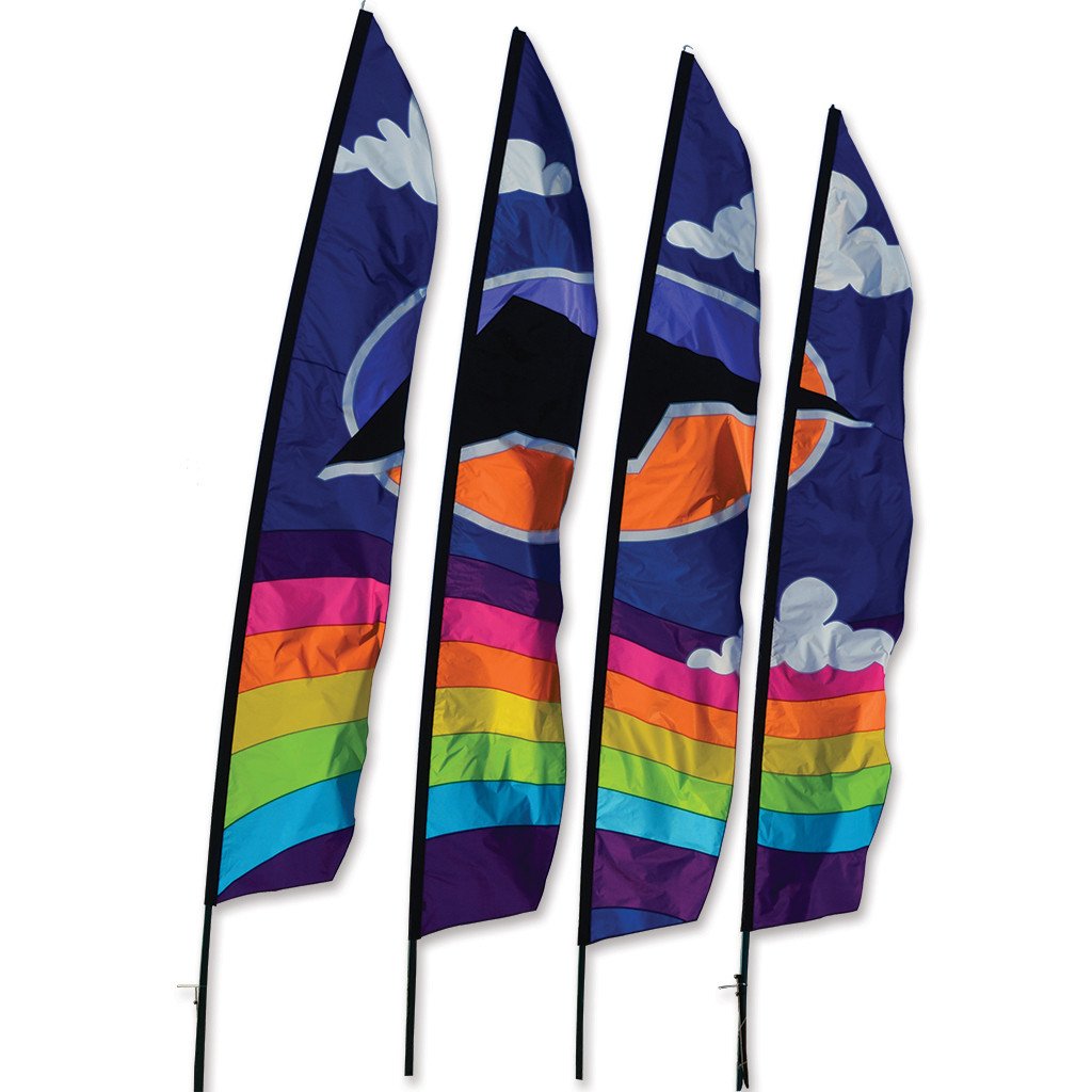 16 ft. Feather Banner - Premier Kites Deluxe