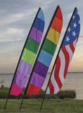 16 ft. Feather Banner - Rainbow/Solarmax