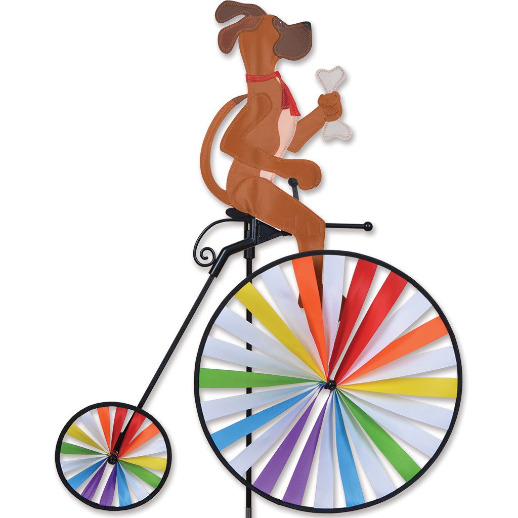 High Wheel Bike Spinner - Dog