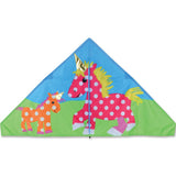 56 in. Delta Kite - Unicorns