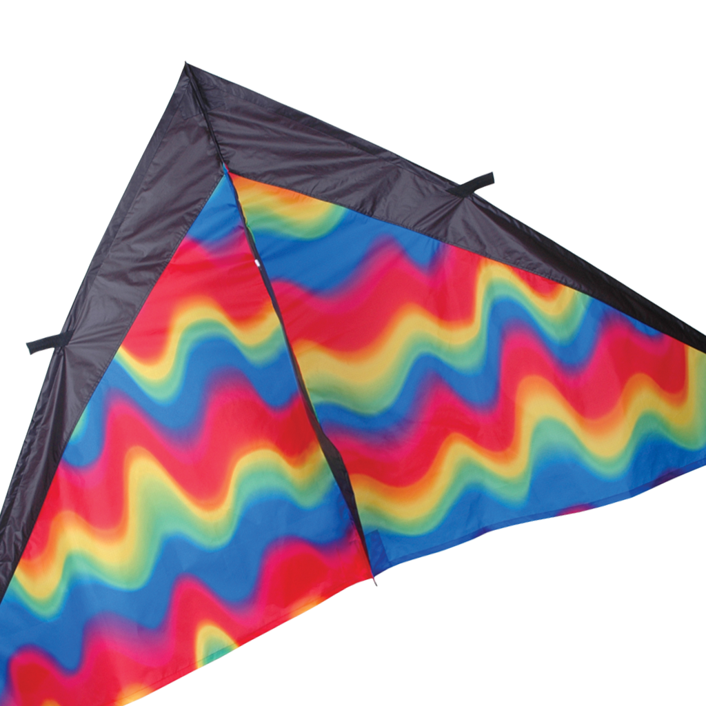 9 ft. Delta Kite - Wavy Gradient