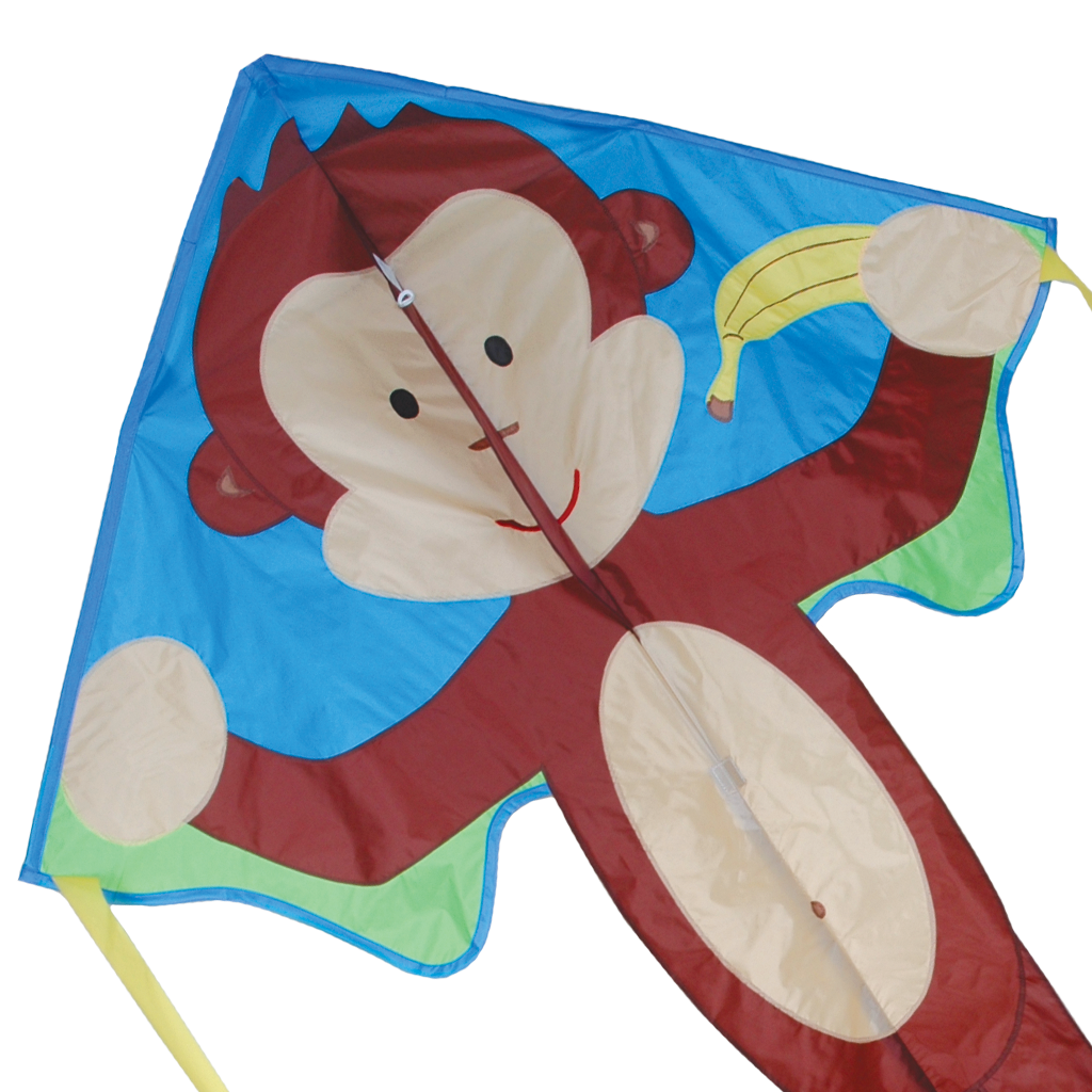 Large Easy Flyer Kite - Mikey Monkey