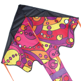 Large Easy Flyer Kite - Warm Orbit