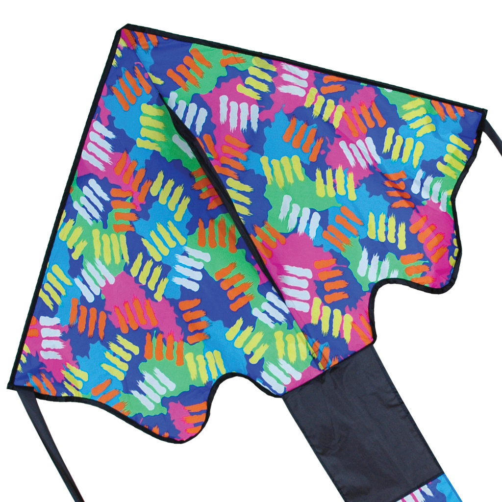Large Easy Flyer Kite - Splatters