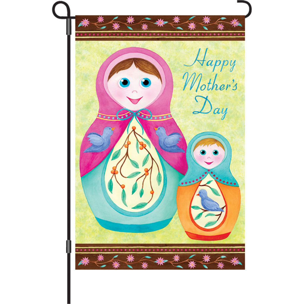 12 in. Mother's Day Garden Flag - Mom's Mini Me