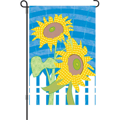 12 in. Springtime Garden Flag - Farmhouse Flowers